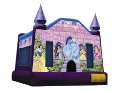 Deluxe Princess Bounce House