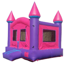 Pink and Purple Bounce House