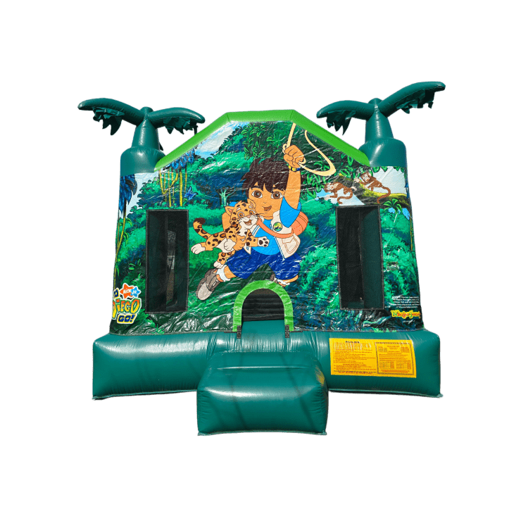 Deluxe Go Diego Go Bounce House