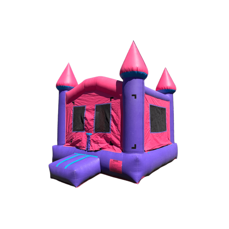 Pink and Purple Bounce House